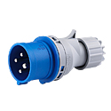 Electrical Plug 16A 3P+E IP44 9H HTN014-9