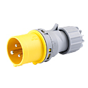 European Industrial Plug 32A 2P+E IP44 4H HTN023-4