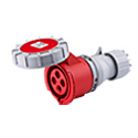 Watertight Industrial Connector 16A 3P+E IP67 6H HTN2141
